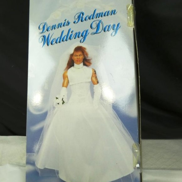 Vintage Dennis Rodman Wedding Day figure "unbelievable" - Picture 5 of 8